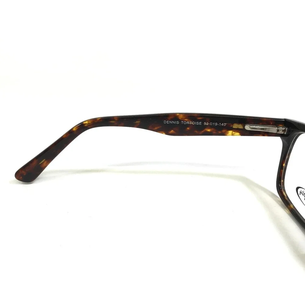 Affordable Designs Eyeglasses Frames DENNIS TORTOISE Square Full Rim 53-19-140